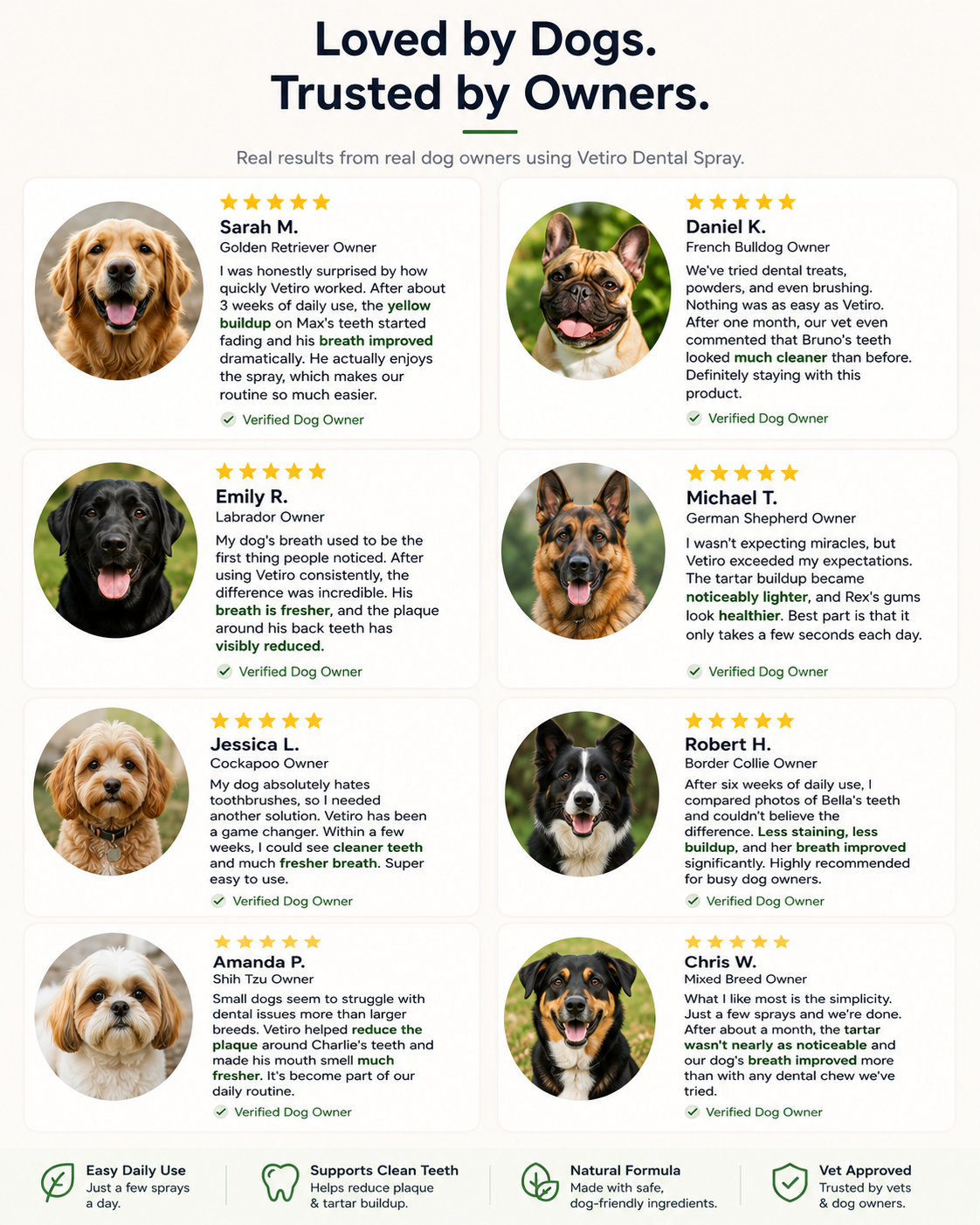 BrightBite™ Fresh Breath & Daily Dental Care for Dogs & Cats